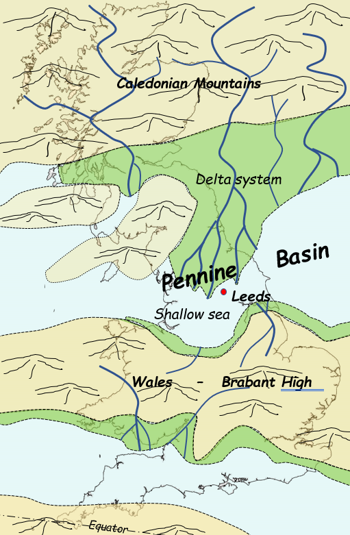 Fig 3 The Pennine Basin 