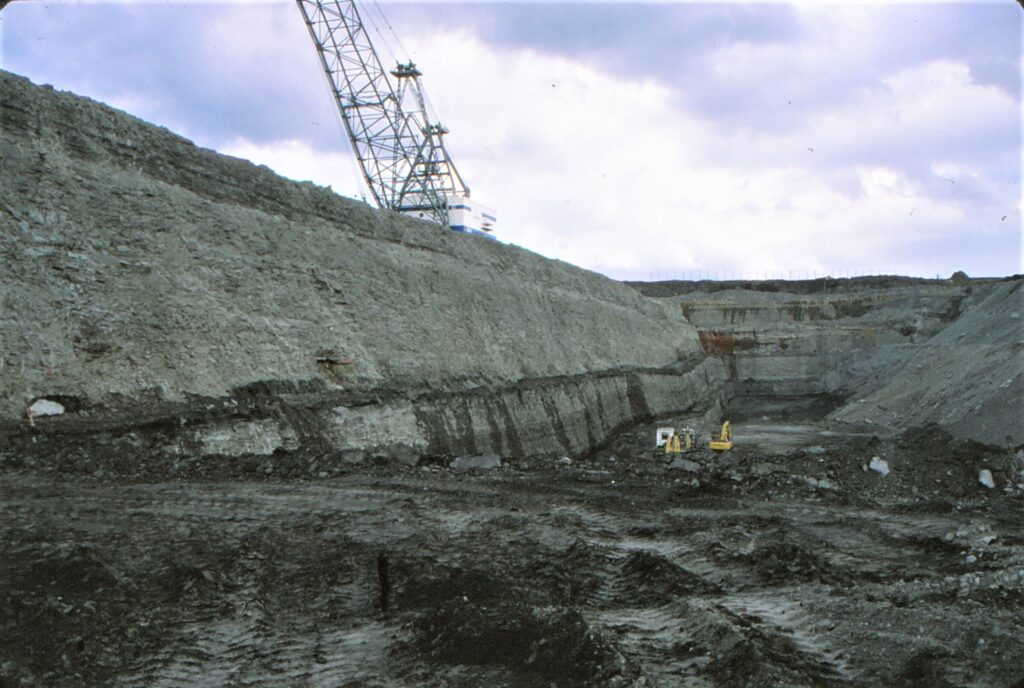 Fig 47 St Aidan’s Opencast coal mine. Astley. Leeds. Closed in 2002 and is now a nature reserve.