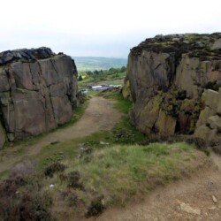 Cow and Calf Quarry, Ilkley Moor