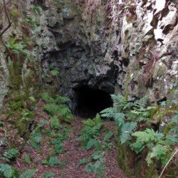 Entrance to the Cleveland Dyke roadstone mine at Cliffe Rigg